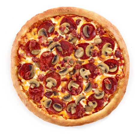 PERSONAL CHEESE OR PEPPERONI PIZZA